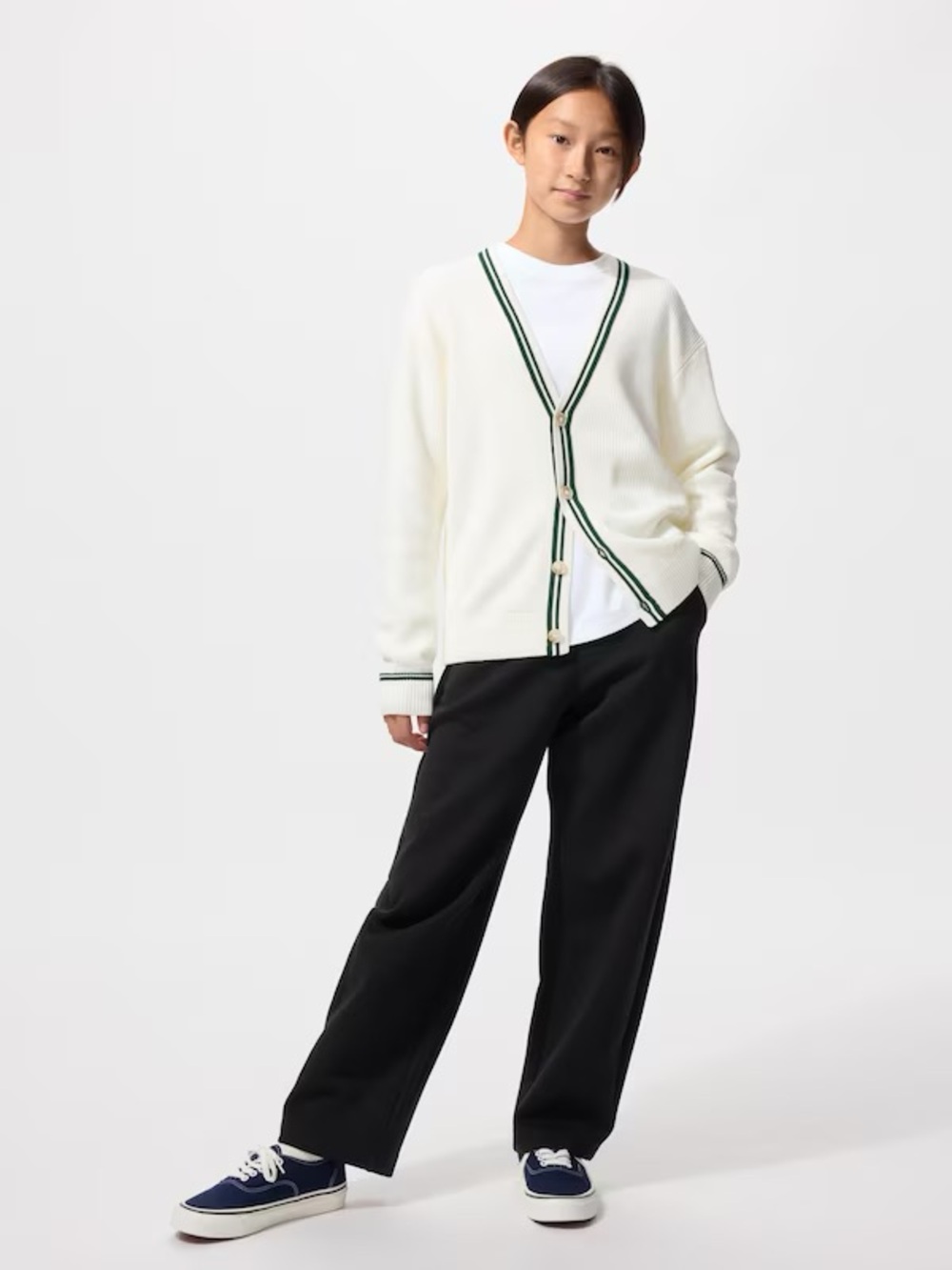 Uniqlo girls dry sweat curved pants size 11-12